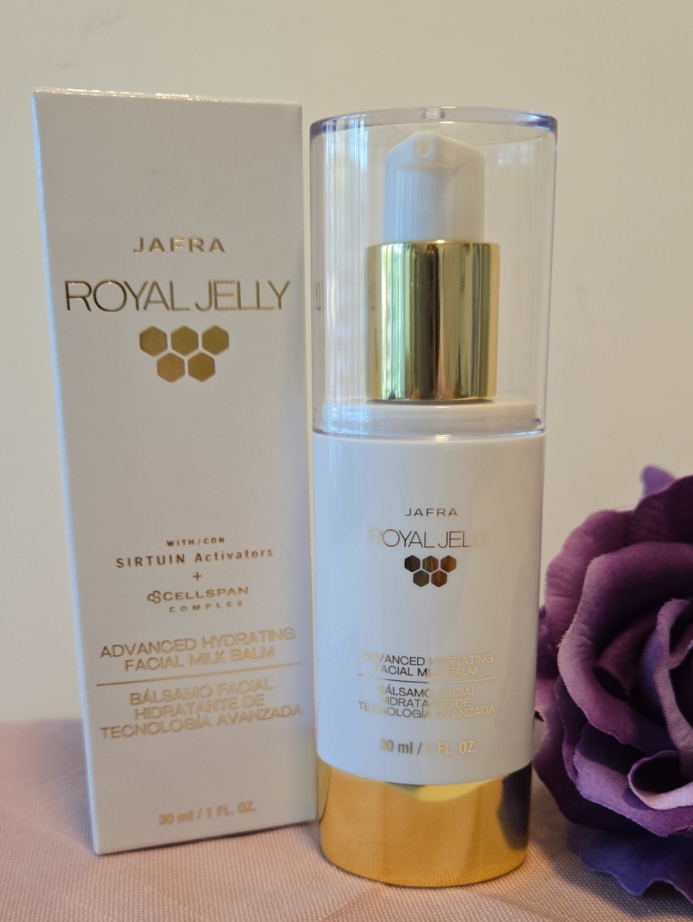 JAFRA Royal Jelly Advanced Hydrating Facial Milk Balm • NWT • 1 oz Moisturizer